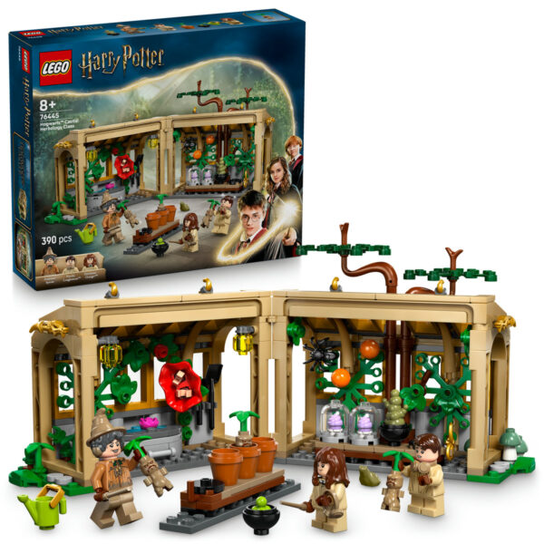 LEGO Harry Potter - Castelul Hogwarts: Lecția de ierbologie 76445, 390 piese