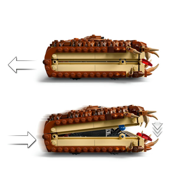 LEGO Harry Potter - Cartea monștrilor Colți de monstru 76449, 518 piese