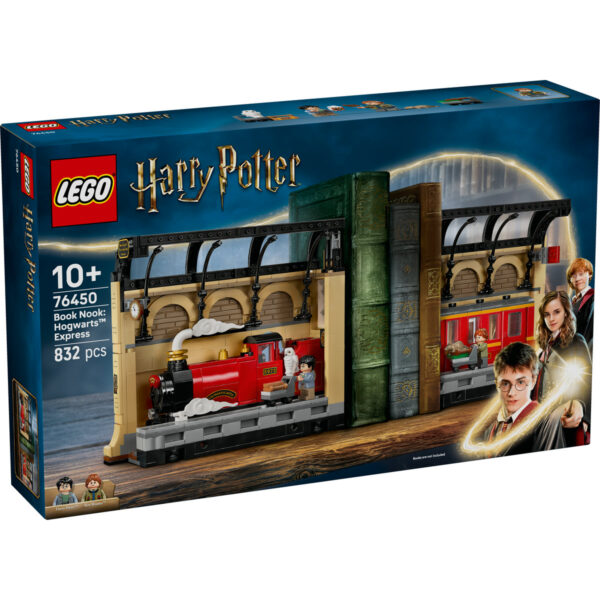LEGO Harry Potter - Colțul cu cărți: Expresul Hogwarts 76450, 832 piese