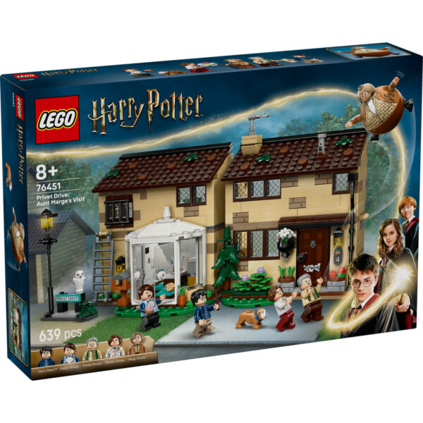 LEGO Harry Potter - Privet Drive: Vizita mătușii Marge 76451, 639 piese