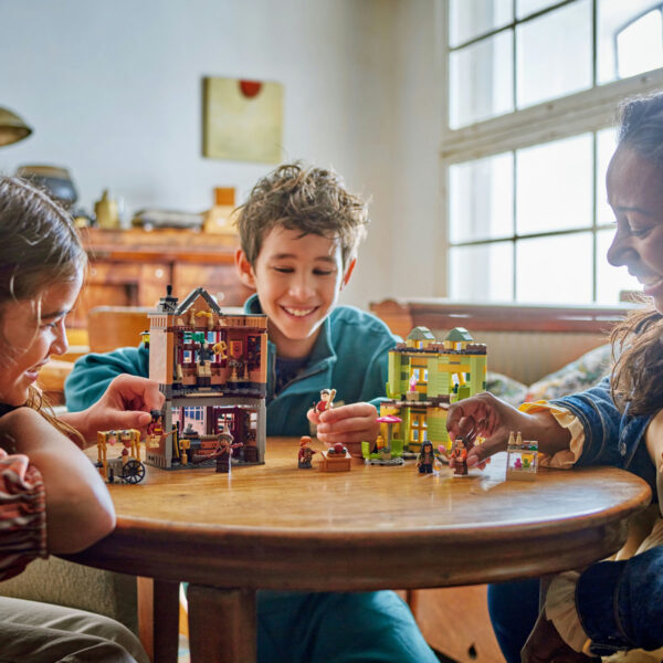 LEGO Harry Potter - Furnituri Vâjthaț de calitate și magazin de înghețată 76452, 795 piese