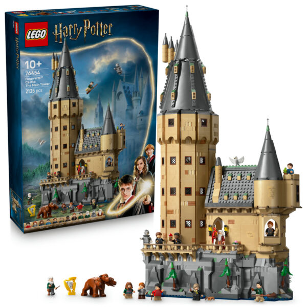 LEGO Harry Potter - Castelul Hogwarts: Turnul principal 76454, 2135 piese