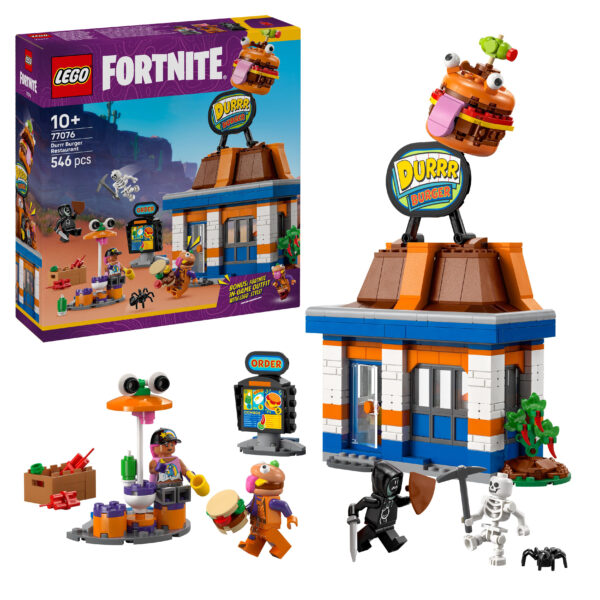 LEGO FORTNITE - Restaurantul Durrr Burger 77076, 546 piese