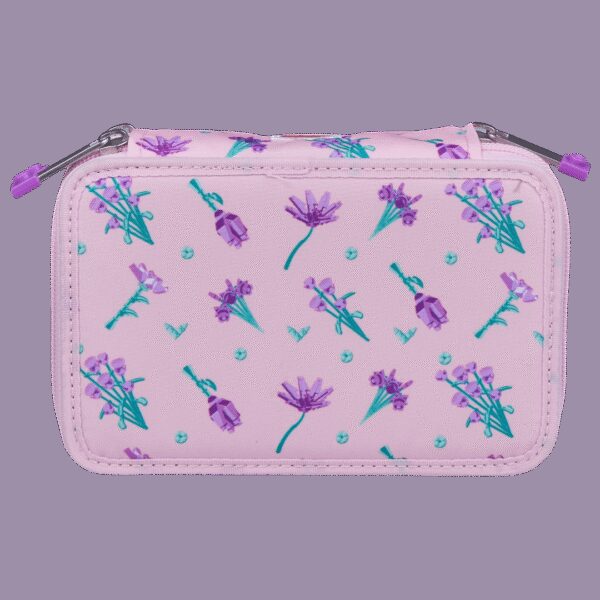 Ghiozdane si rechizite - Penar neechipat LEGO Flowers  cu 3 compartimente 20237-2506, 1 piese