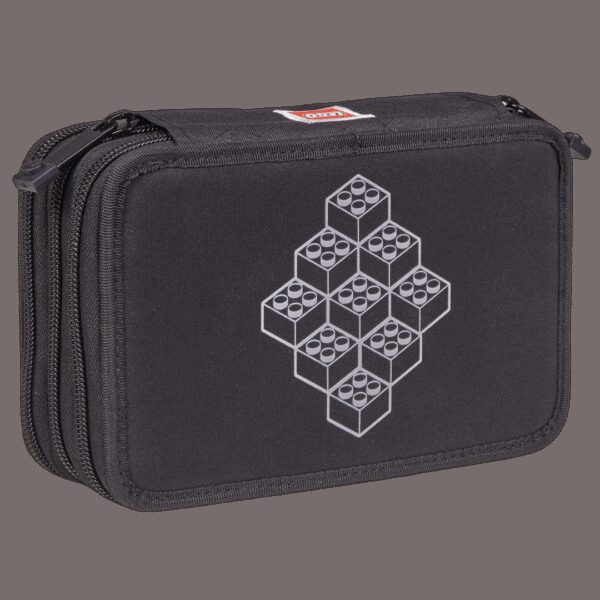 Ghiozdane si rechizite - Penar echipat LEGO Bricks cu 3 compartimente 20291-2511, 1 piese