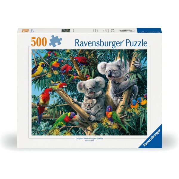 Ravensburger - Puzzle Koala in copac 500 piese design nou - RVSPA00206