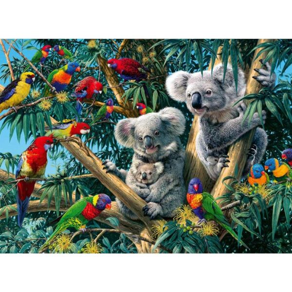 Ravensburger - Puzzle Koala in copac 500 piese design nou - RVSPA00206