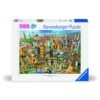 Ravensburger - Puzzle obiective turistice mondiale 1000 piese design nou - RVSPA00332