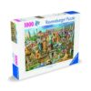 Ravensburger - Puzzle obiective turistice mondiale 1000 piese design nou - RVSPA00332