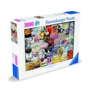 Ravensburger - Puzzle colectia etichete de vin 1000 piese design nou - RVSPA00547