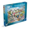 Ravensburger - Puzzle gradina bunicului 500 piese design nou - RVSPA00678