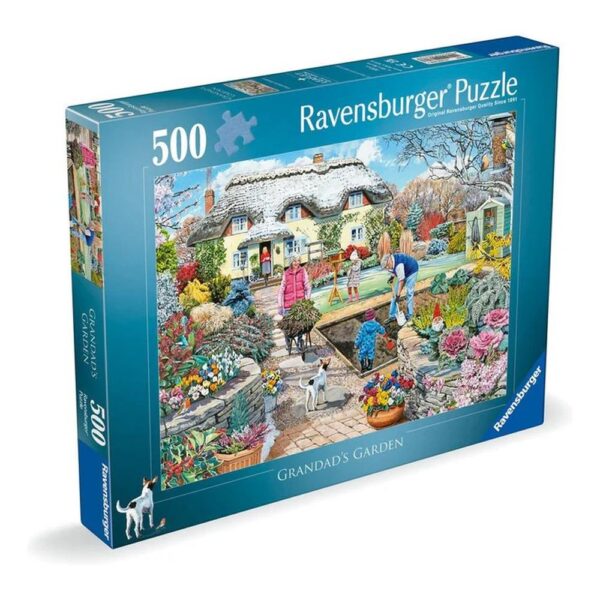 Ravensburger - Puzzle gradina bunicului 500 piese design nou - RVSPA00678