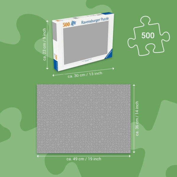 Ravensburger - Puzzle gradina bunicului 500 piese design nou - RVSPA00678