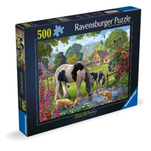 Ravensburger - Puzzle Poneii din Hadlow 500 piese - RVSPA01570