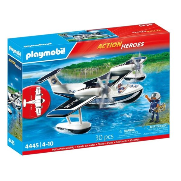 4008789044457 Playmobil - Hidroavion de Politie - PM4445