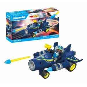 Playmobil - Jucarie de rol Cursa cu naveta spatiala - PM71719