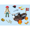 Playmobil - Jucarie de rol Cursa cu barca piratilor - PM71720