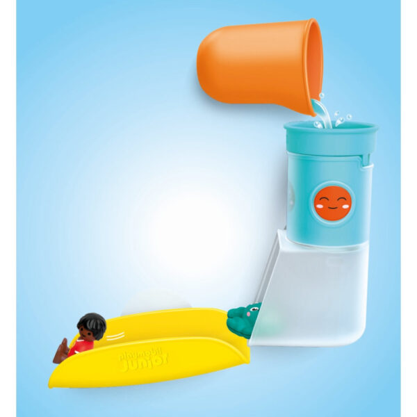 Playmobil - Junior Aqua dezvoltare prin joaca Rezervor de apa cu tobogan - PM71775
