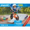 Playmobil - Promo Pack figurina Skater si rampa - PM71798