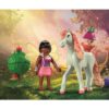 Playmobil - Jucarie de rol Figurina de colectie unicornul Sky Rose si zana - PM71841