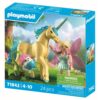 Playmobil - Jucarie de rol Figurina de colectie unicornul Sunshine Blossom si zana - PM71842