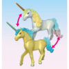 Playmobil - Jucarie de rol Figurina de colectie unicornul Sunshine Blossom si zana - PM71842