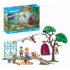 Playmobil - Jucarie de rol Petrecerea aniversara a animalelor - PM71855