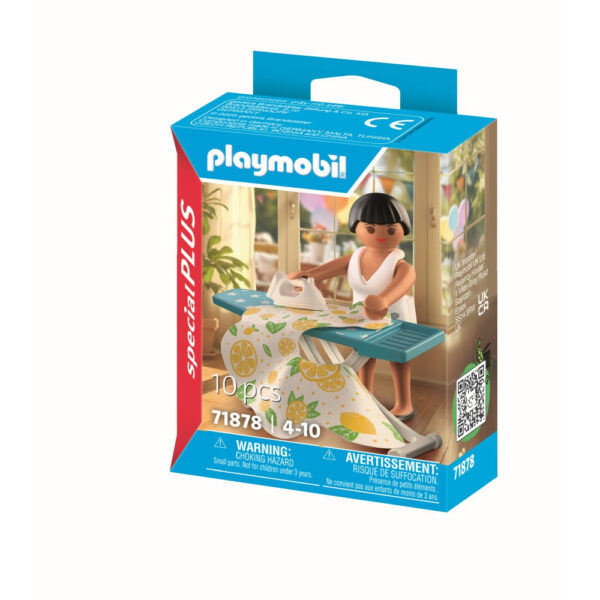 Playmobil - Figurina femeie cu masa de calcat - PM71878