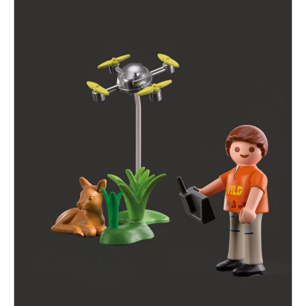Playmobil - Figurina salvator cu drona - PM71880