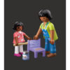 Playmobil - Figurina mesterita cu fetita - PM71881