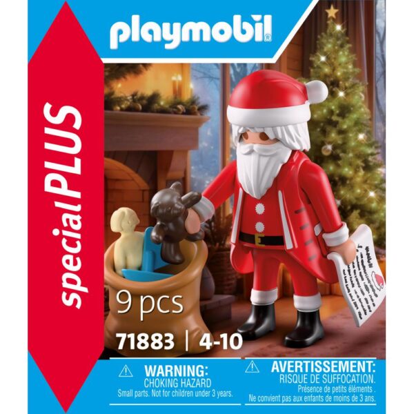 Playmobil - Figurina Mos Craciun cu sac de cadouri - PM71883