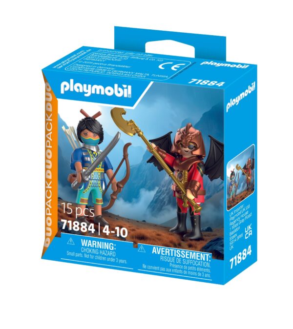 Playmobil - Set 2 figurine cavaler Novelmore si bandit Burnham - PM71884