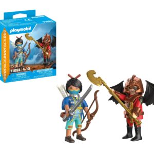 Playmobil - Set 2 figurine cavaler Novelmore si bandit Burnham - PM71884
