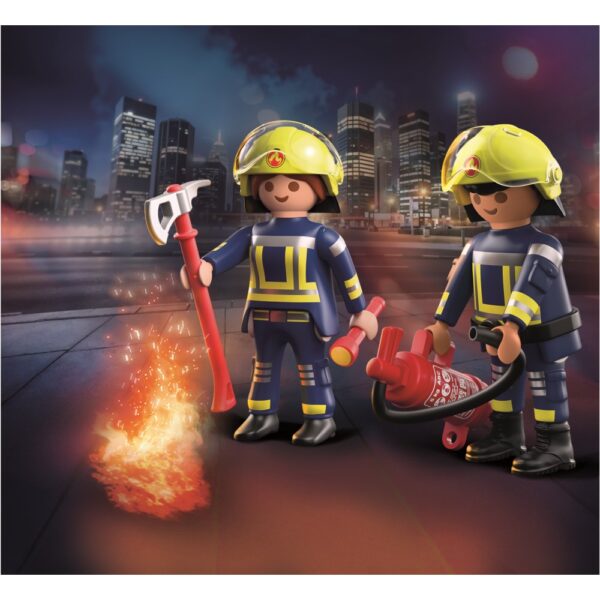 Playmobil - Set 2 figurine pompieri - PM71885