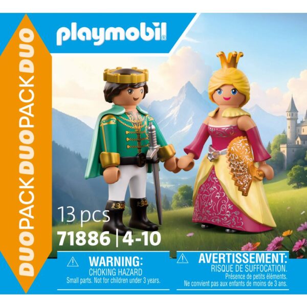 Playmobil - Set 2 figurine print si printesa - PM71886