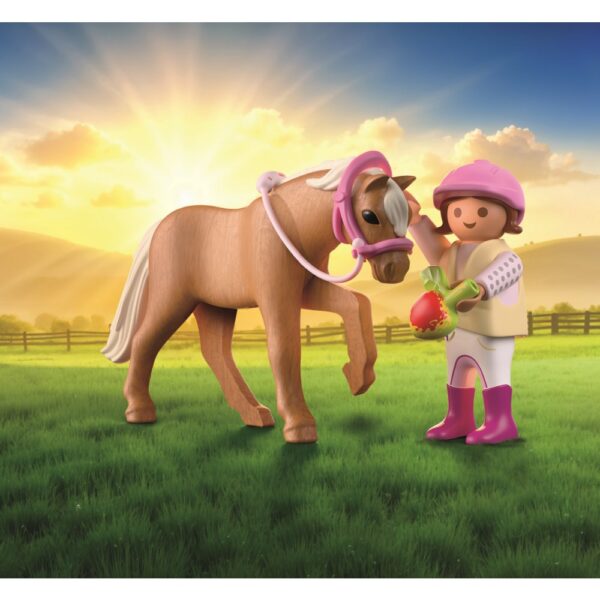 Playmobil - Set 2 figurine fetita cu ponei - PM71887