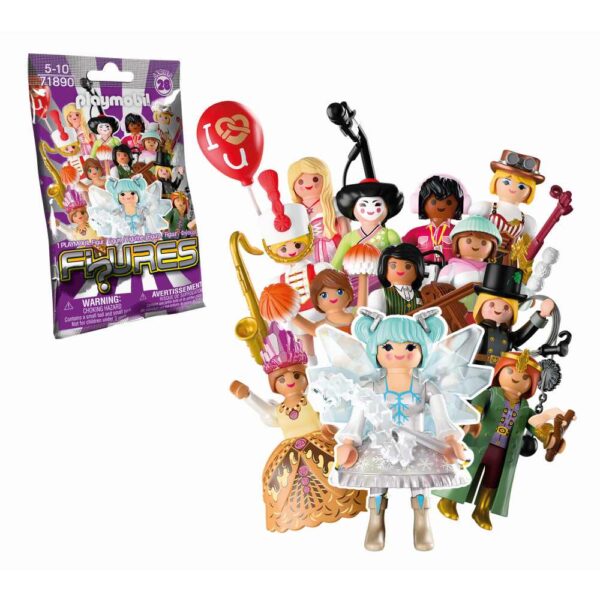 Playmobil - Figurine fete seria 28 cu accesorii interschimbabile pentru creativitate nelimitata - PM71890