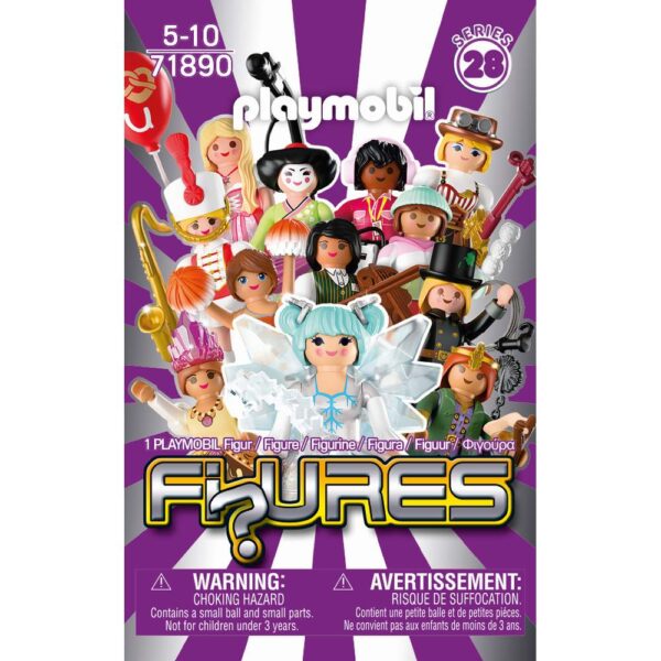 Playmobil - Figurine fete seria 28 cu accesorii interschimbabile pentru creativitate nelimitata - PM71890