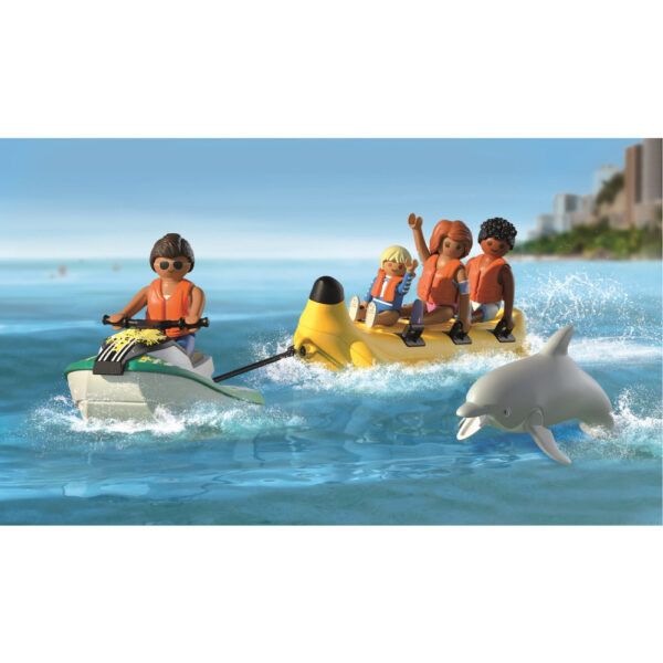 Playmobil - Jucarie de rol Plimbare pe mare cu banana - PM71905