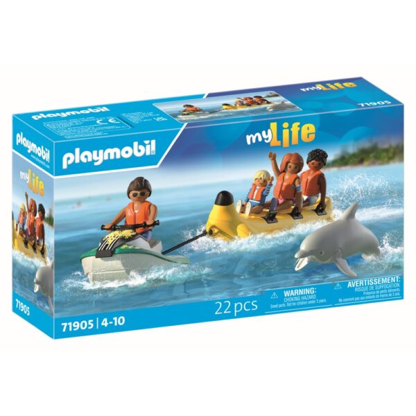 Playmobil - Jucarie de rol Plimbare pe mare cu banana - PM71905