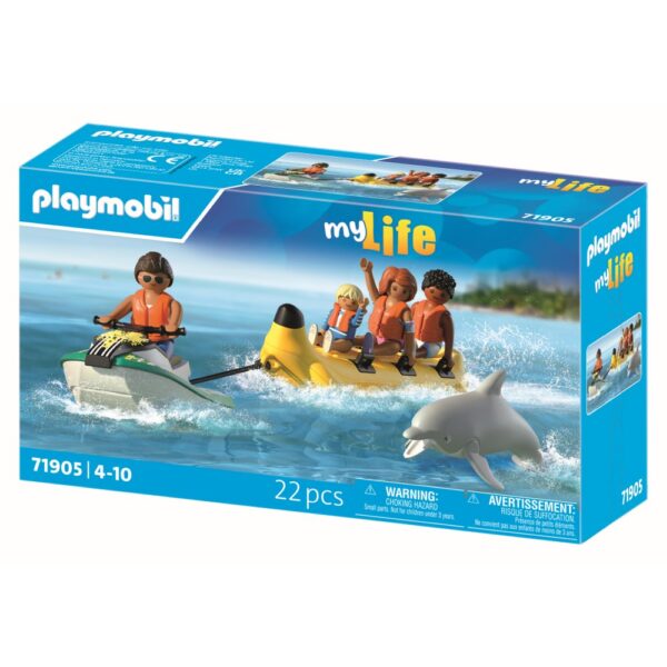 Playmobil - Jucarie de rol Plimbare pe mare cu banana - PM71905