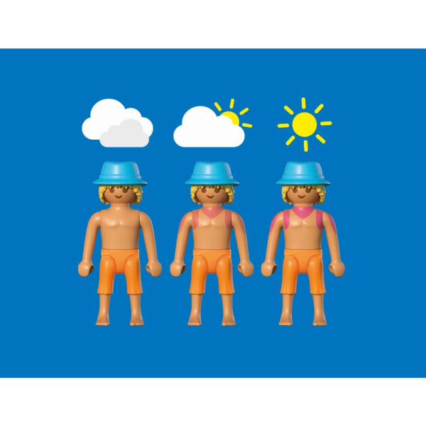 Playmobil - Jucarie de rol Cuplu de tineri la plaja - PM71908