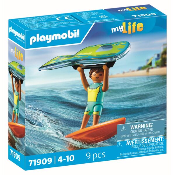 Playmobil - Jucarie de rol Surfing cu zmeu - PM71909