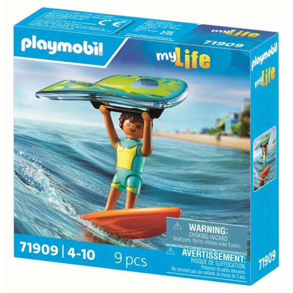 Playmobil - Jucarie de rol Surfing cu zmeu - PM71909
