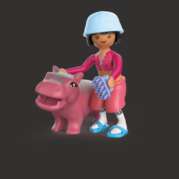 Playmobil - Jucarie de rol Distractia animalelor la baie - PM71950