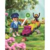 Playmobil - Jucarie de rol Plimbarea animalelor cu locomotiva - PM71951