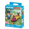 Playmobil - Jucarie de rol Plimbarea animalelor cu locomotiva - PM71951