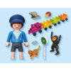 Playmobil - Jucarie de rol Plimbarea animalelor cu locomotiva - PM71951