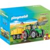 Playmobil - Tractor cu remorca si incarcator frontal - PM9317