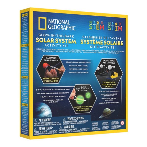 National Geographic - Set educativ Sistemul Solar planete fosforescente - NG24668